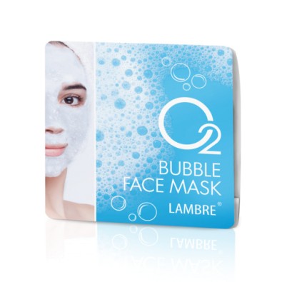 Бульбашкова маска з сильною кисневою дією O2 BUBBLE FACE MASK