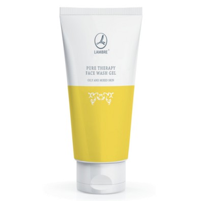 Очищуючий гель для обличчя для жирної та комбінованої шкіри PURE THERAPY FACE WASH GEL OILY AND MIXED SKIN 